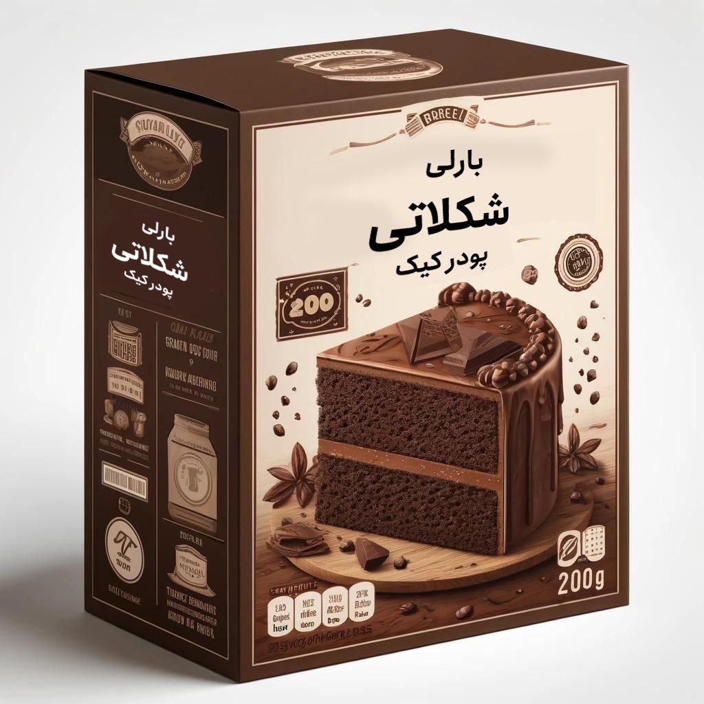پودر کیک شکلاتی بارلی